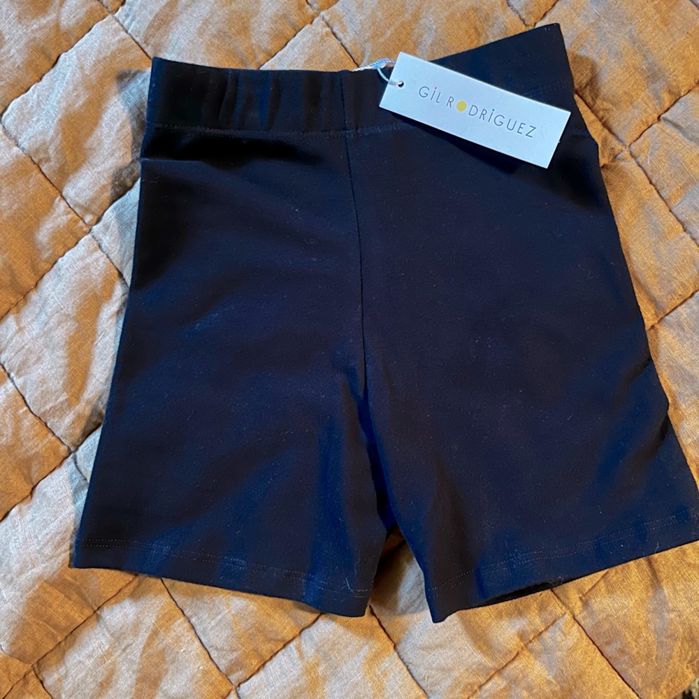 Gil Rodriguez Black Cotton Shorts